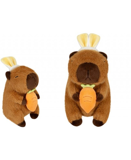 Minkštas žaislas Kapibara su kiškio ausimis, 19 cm