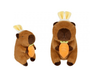 Minkštas žaislas "Kapibara su kiškio ausimis", 19 cm