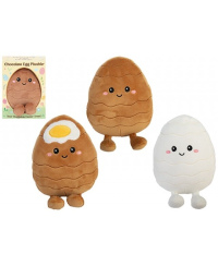 Pliušinis žaislas SOFTLINGS FOODIES "Šokoladinis kiaušinis dėžutėje", 17 cm