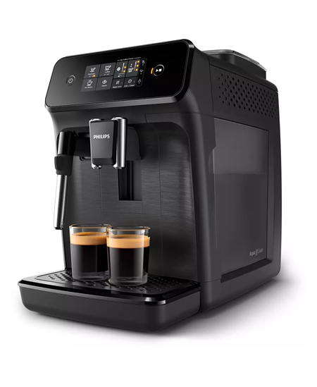 Philips | Espresso Coffee maker | EP1220/00 | Pump pressure 15 bar | Built-in milk frother | Fully automatic | 1500 W | Black