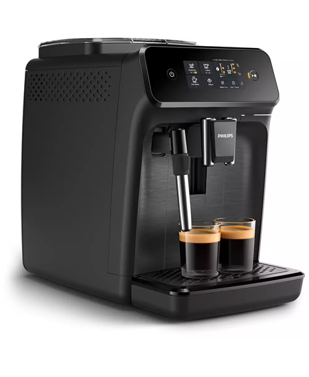 Philips | Espresso Coffee maker | EP1220/00 | Pump pressure 15 bar | Built-in milk frother | Fully automatic | 1500 W | Black