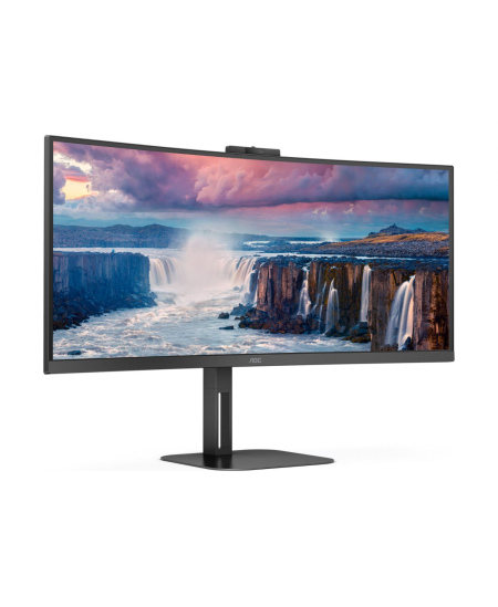 AOC | CU34V5CW/BK | 34 " | VA | 21:9 | 100 Hz | 4 ms | 3440 x 1440 pixels | HDMI ports quantity 1