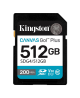 Kingston | Canvas Go! Plus | 512 GB | SD | Flash memory class Class 10, UHS-I, U3, V30