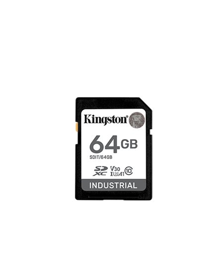 Kingston | Memory Card | SDIT/64GB | 64 GB | SD | Flash memory class Class 10, UHS-I, U3, V30, A1