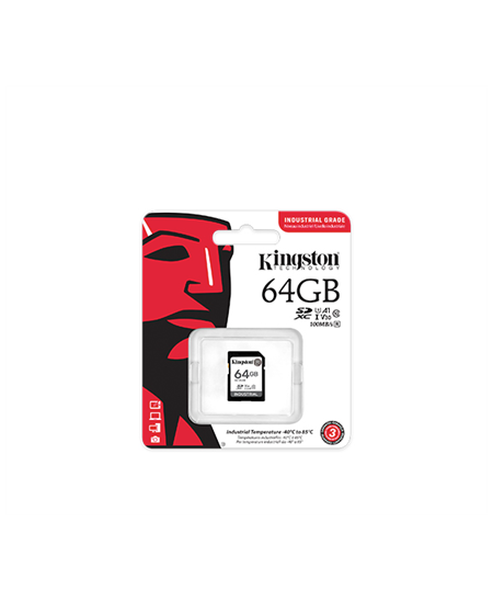 Kingston | Memory Card | SDIT/64GB | 64 GB | SD | Flash memory class Class 10, UHS-I, U3, V30, A1