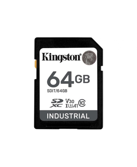 Kingston | Memory Card | SDIT/64GB | 64 GB | SD | Flash memory class Class 10, UHS-I, U3, V30, A1