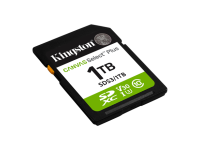 Kingston Canvas Select Plus | 1000 GB | SD | Flash memory class Class 10, UHS-I, U1/U3, Video Class 10/30