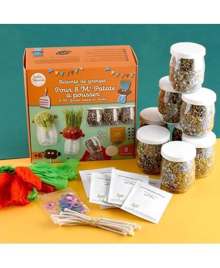 "Oliziukų" gamybos rinkinys RADIS et CAPUCINE Mr. Potato Head, 8 vaikams