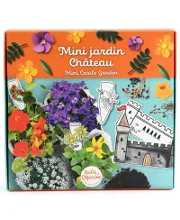 Dekoruojamas miniatiūrinės pilies sodas RADIS ET CAPUCINE