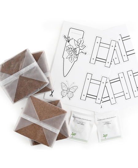 Mini biologinės įvairovės gėlių sodas RADIS ET CAPUCINE