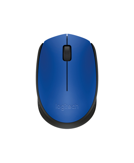 Logitech M171 Wireless Mouse, Black, Blue