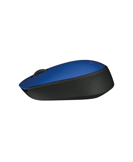 Logitech M171 Wireless Mouse, Black, Blue