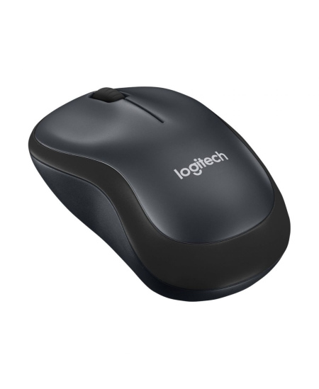 Logitech Mouse M220 SILENT Wireless, Charcoal, USB