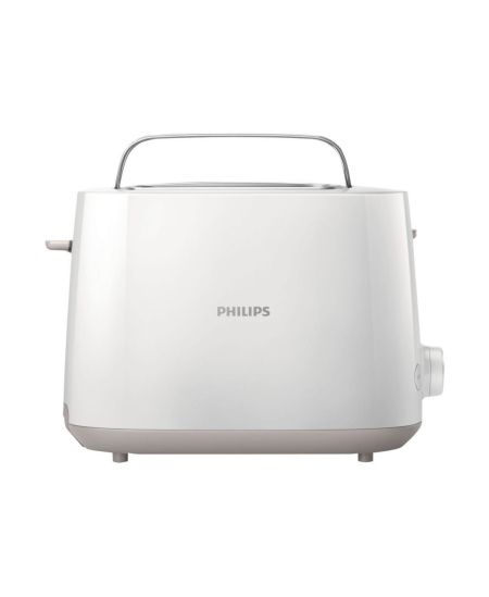 Philips Toaster HD2581/00 Daily Collection Power  760-900 W, Number of slots 2, Housing material Plastic, White