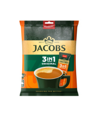 Tirpiosios kavos gėrimas JACOBS Original 3 in 1, maišelis, 10 x 12,6 g