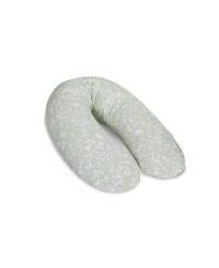 CebaBaby maitinimo pagalvė dżersej multi gėlės žalsva W-880-000-742