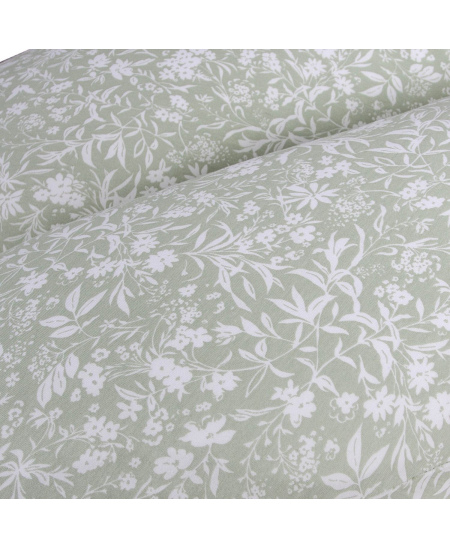 CebaBaby maitinimo pagalvė dżersej multi gėlės žalsva W-880-000-742