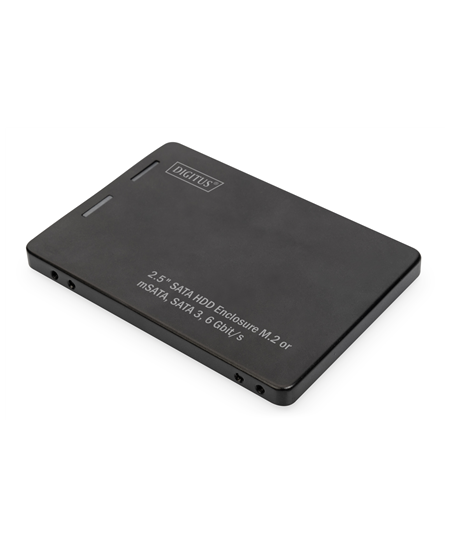 Digitus 2.5" SATA HDD Enclosure M.2 or mSATA | DA-71118
