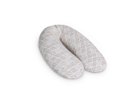 CebaBaby maitinimo pagalvė dżersej multi lapeliai rudi W-880-000-746