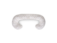 CebaBaby maitinimo pagalvė dżersej DUO, lapeliai rudi W-885-000-746