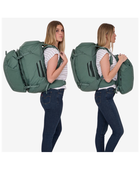 Thule Landmark, 60 L | Women's travel pack | Hazy Green