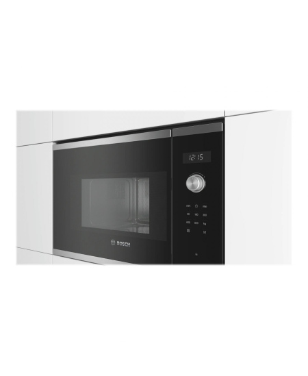 Bosch | Microwave Oven | BFL524MS0 | Built-in | 20 L | 800 W | Black
