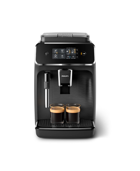 Philips Coffee Maker | EP2220/10 | Pump pressure 15 bar | Built-in milk frother | Automatic | 1500 W | Black