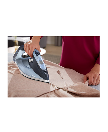Philips Steam Iron | DST7020/20 | Steam Iron | 2800 W | Water tank capacity 300 ml | Continuous steam 50 g/min | Steam boost per