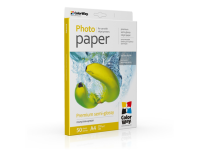 ColorWay Photo Paper, 50 sheets | 255 g/m² | A4 | Premium Semi-Glossy