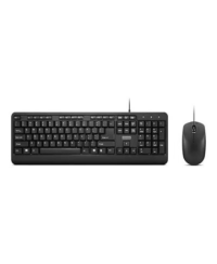 Lenovo | 160 Combo | Keyboard | Wired | Mouse included | US | Black | USB-A 2.0