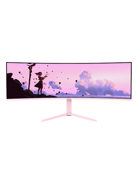 Arozzi Nova | 49 " | VA | 32:9 | 165 Hz | 4 ms | 5120 x 1440 pixels | 350 cd/m² | HDMI ports quantity 2 | Pink