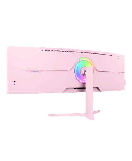 Arozzi Nova | 49 " | VA | 32:9 | 165 Hz | 4 ms | 5120 x 1440 pixels | 350 cd/m² | HDMI ports quantity 2 | Pink