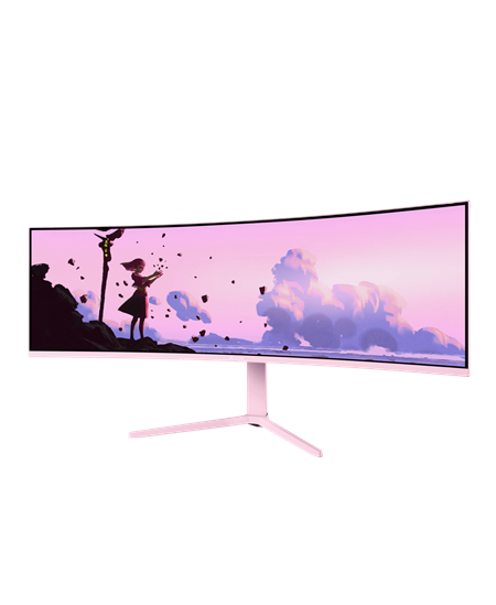 Arozzi Nova | 49 " | VA | 32:9 | 165 Hz | 4 ms | 5120 x 1440 pixels | 350 cd/m² | HDMI ports quantity 2 | Pink