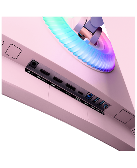 Arozzi Nova | 49 " | VA | 32:9 | 165 Hz | 4 ms | 5120 x 1440 pixels | 350 cd/m² | HDMI ports quantity 2 | Pink