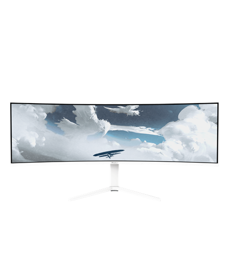 Arozzi Nova | 49 " | VA | 32:9 | 165 Hz | 4 ms | 5120 x 1440 pixels | 350 cd/m² | HDMI ports quantity 2 | White