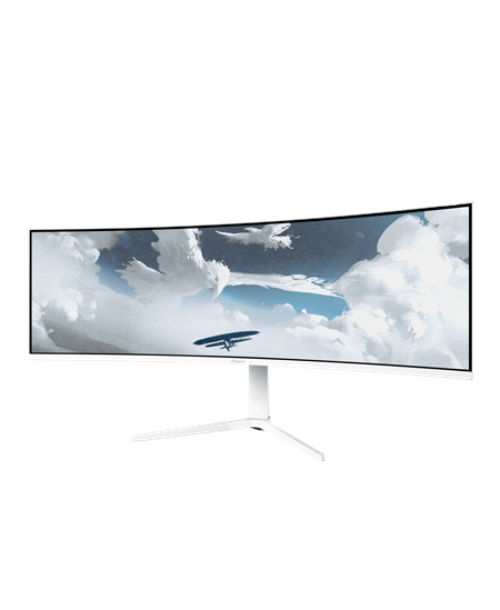 Arozzi Nova | 49 " | VA | 32:9 | 165 Hz | 4 ms | 5120 x 1440 pixels | 350 cd/m² | HDMI ports quantity 2 | White