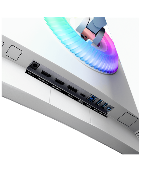 Arozzi Nova | 49 " | VA | 32:9 | 165 Hz | 4 ms | 5120 x 1440 pixels | 350 cd/m² | HDMI ports quantity 2 | White