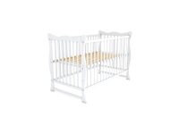 Bobas vaikiška lovytė JULIA balta 120x60