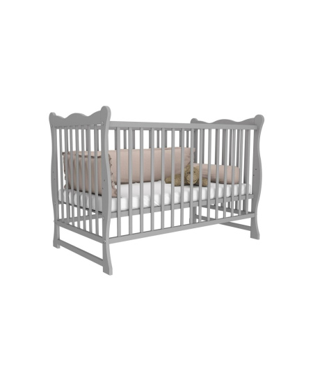 Bobas vaikiška lovytė JULIA pilka 120x60