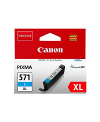Canon CLI-571XLC (0332C001) Rašalinė kasetė, Žydra