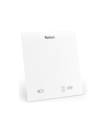 TEFAL Digital Kitchen Scale | Essential BC5504V0 | Graduation 1 g | White