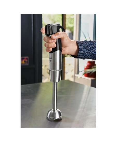 TEFAL Blender Infinity Force Pro 5in1 HB95LD38 Hand Blender, 1200 W, Number of speeds Variable, Black/Stainless steel