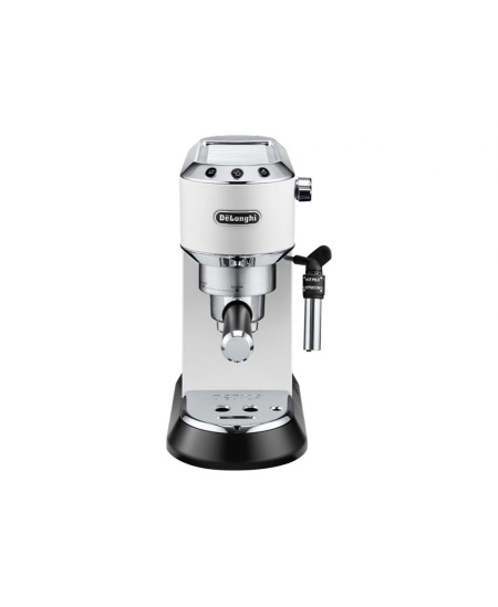 Delonghi | Dedica Pump Espresso | EC685W | Pump pressure 15 bar | Built-in milk frother | Semi-automatic | 1300 W | White