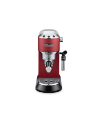 Delonghi | Dedica Espresso Coffee Maker | EC685.R | Pump pressure 15 bar | Built-in milk frother | Semi-automatic | 1300 W | Red