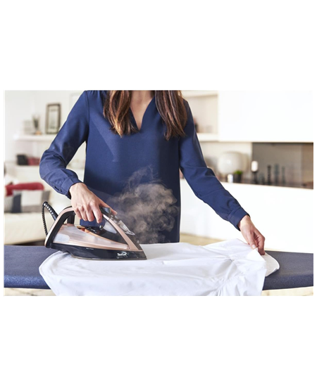 TEFAL | Steam Iron | FV9845 | Steam Iron | 3200 W | Water tank capacity 350 ml | Continuous steam 60 g/min | Black/Rose Gold
