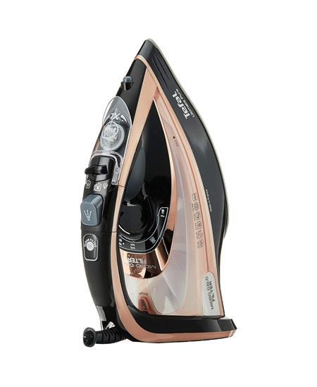 TEFAL | Steam Iron | FV9845 | Steam Iron | 3200 W | Water tank capacity 350 ml | Continuous steam 60 g/min | Black/Rose Gold
