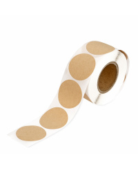 Lipdukai ritinėlyje KRAFT 3.8cm 500vnt