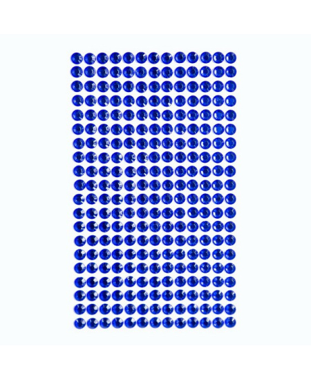 Dekor.lipnūs kristalai 6mm 260vnt. D.BLU