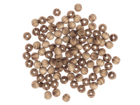 Karoliukai mediniai 10mm 100vnt  light brown