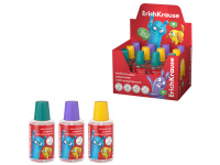 Skaidrūs klijai ERICH KRAUSE EasyStick Jolly Friends, su teptuku, 20 ml